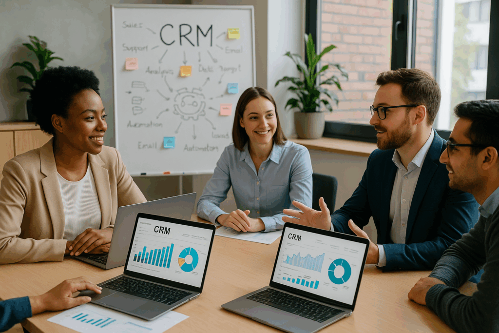 Quelle est la définition d’un CRM en informatique ?